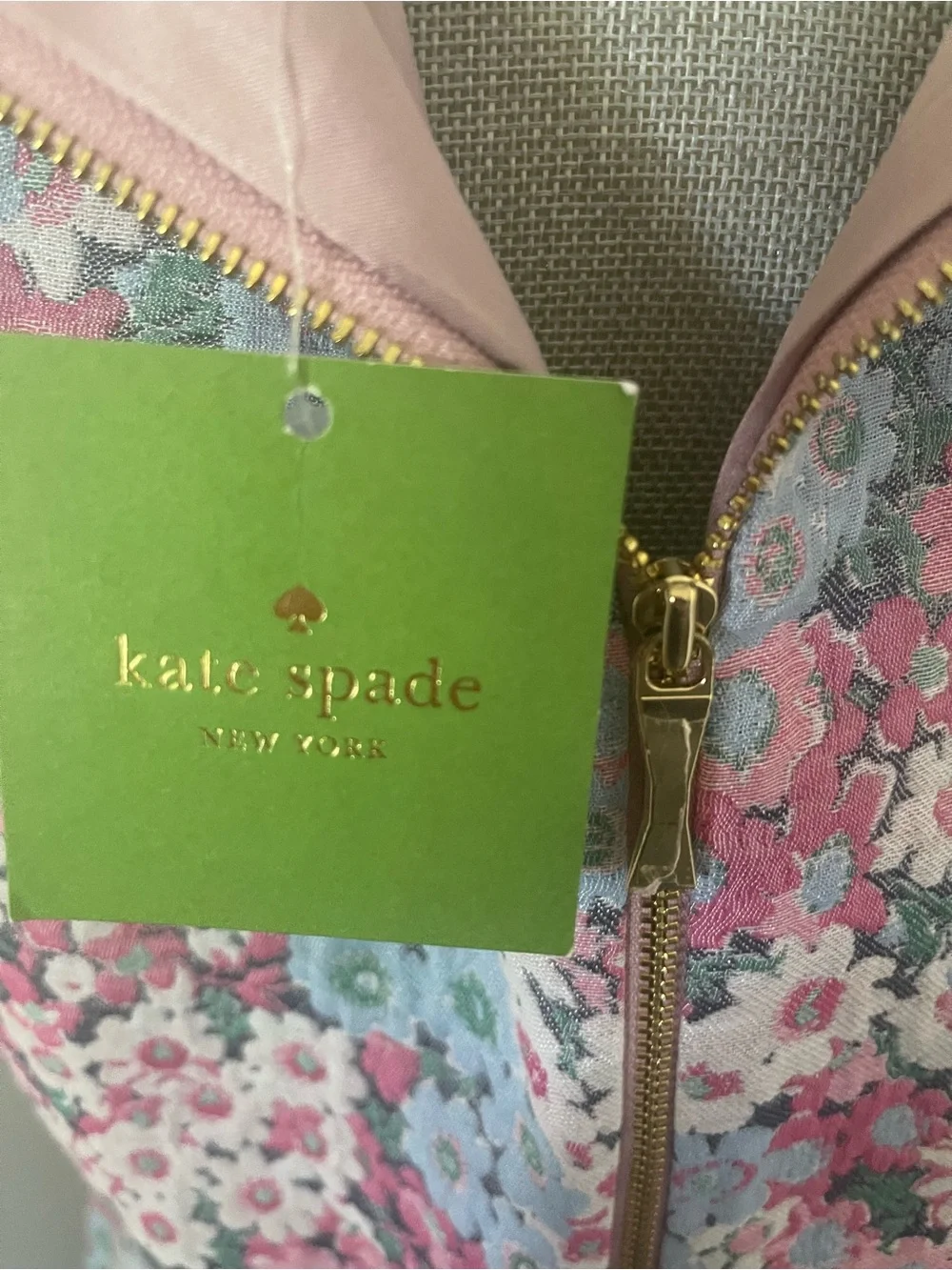 Kate Spade New York California Dreaming Jacquard A-Line Dress Size 12 NWT
